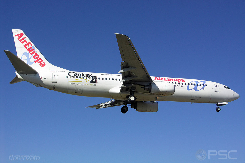 EC-ISN B737-86Q 30291/1435 Air Europa   @ Malaga Airport 2006 © Piti Spotter Club Verona