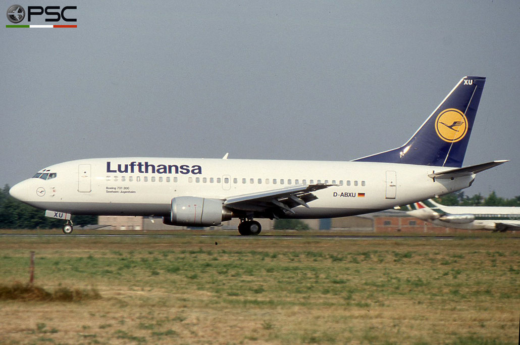 D-ABXU B737-330 24282/1671 Lufthansa © 2018 courtesy of Marco Ceschi - Piti Spotter Club Verona