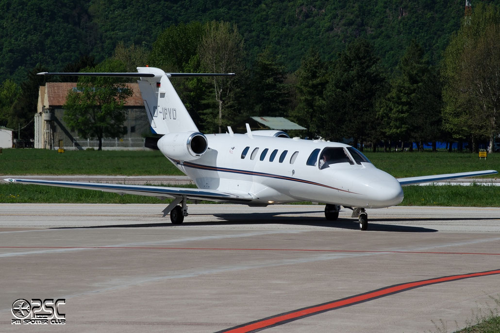 D-IPVD Ce525A 525A-0218 Gil-Air @ Aeroporto di Bolzano © Piti Spotter Club Verona