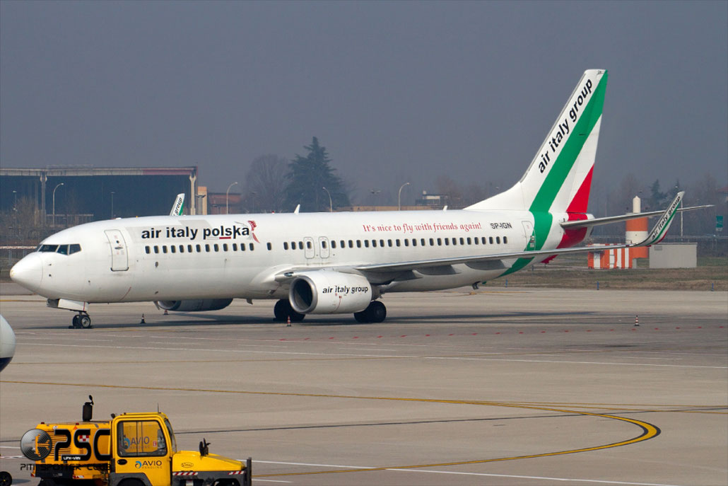 SP-IGN  B737-84P  35074/2217  Air Italy Polska  @ Aeroporto di Verona © Piti Spotter Club Verona 