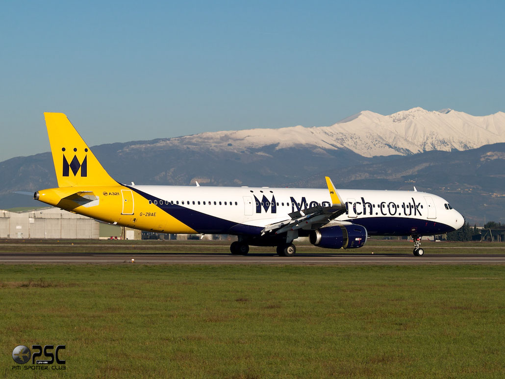  Airbus A321 - MSN 5606 - G-ZBAE (sharklets) @ Aeroporto di Verona © Piti Spotter Club Verona