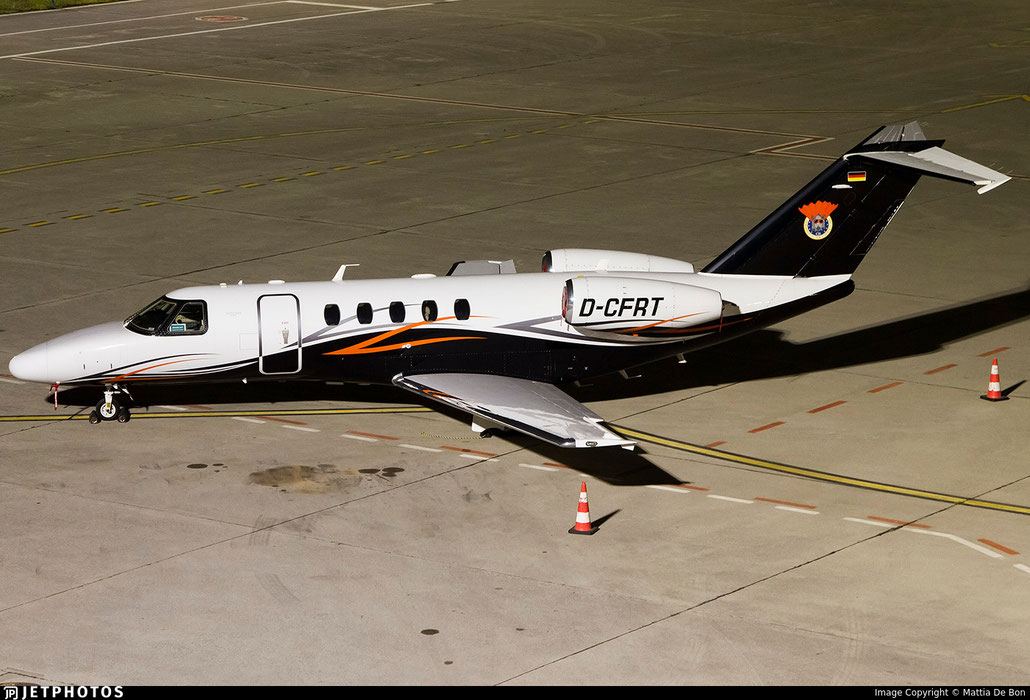 D-CFRT Cessna 525C CitationJet CJ4 525C0140    OHL Air Charterflug GmbH & Co. 2013 @ Brescia Montichiari VBS 04 2026 © Piti Spotter Club Verona