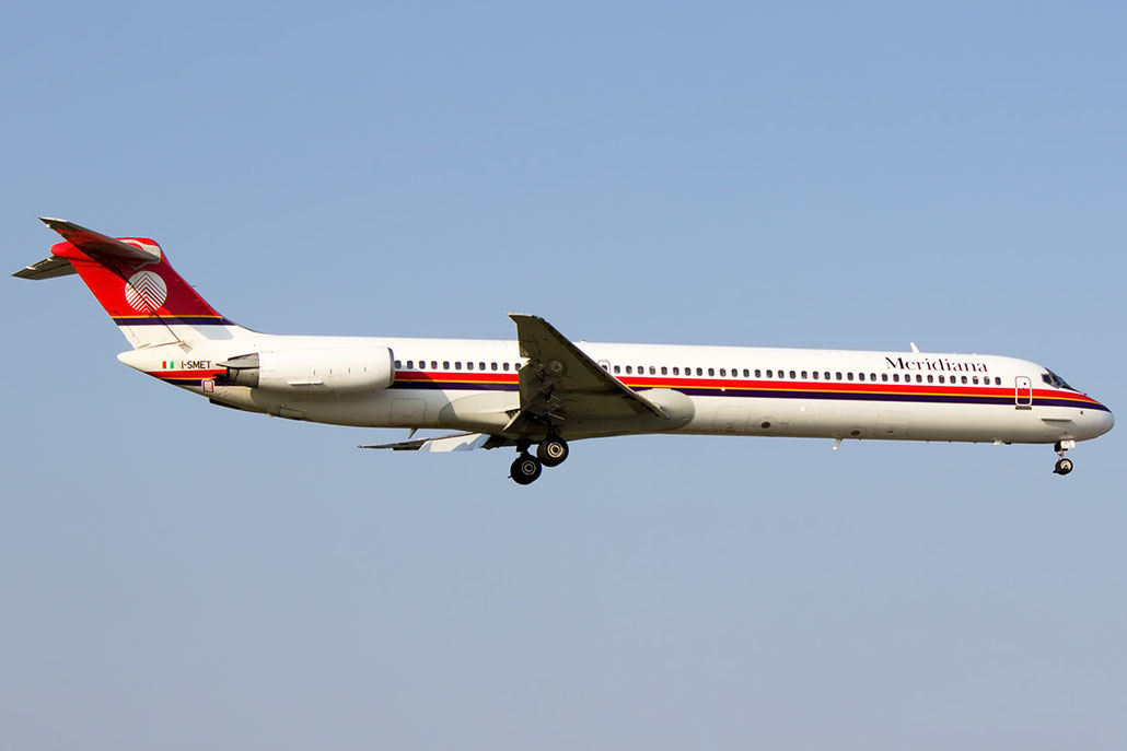 I-SMET MD-82 49531/1362 Meridiana @ Bologna Airport 07.09.2014 © Piti Spotter Club Verona