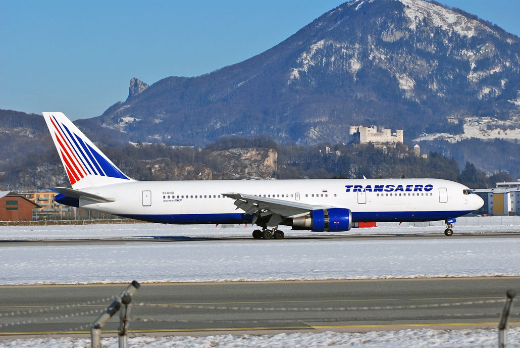 EI-UND B767-3P6ER 26236/436 Transaero Airlines @ Salzburg Airport 2011 © Piti Spotter Club Verona