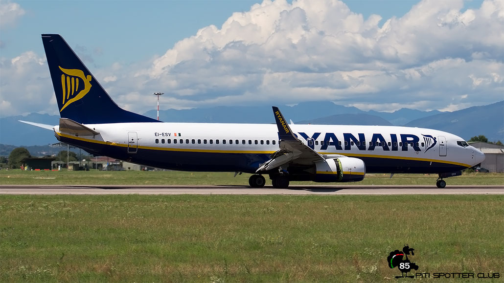 EI-ESV B737-8AS 34993/3814 Ryanair @ Aeroporto di Verona - 10/08/2016 © Piti Spotter Club Verona