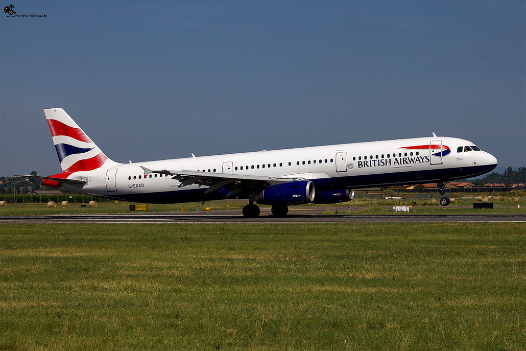 G-EUXD A321-231 2320 British Airways @ Aeroporto di Verona - 08/2023  © Piti Spotter Club Verona