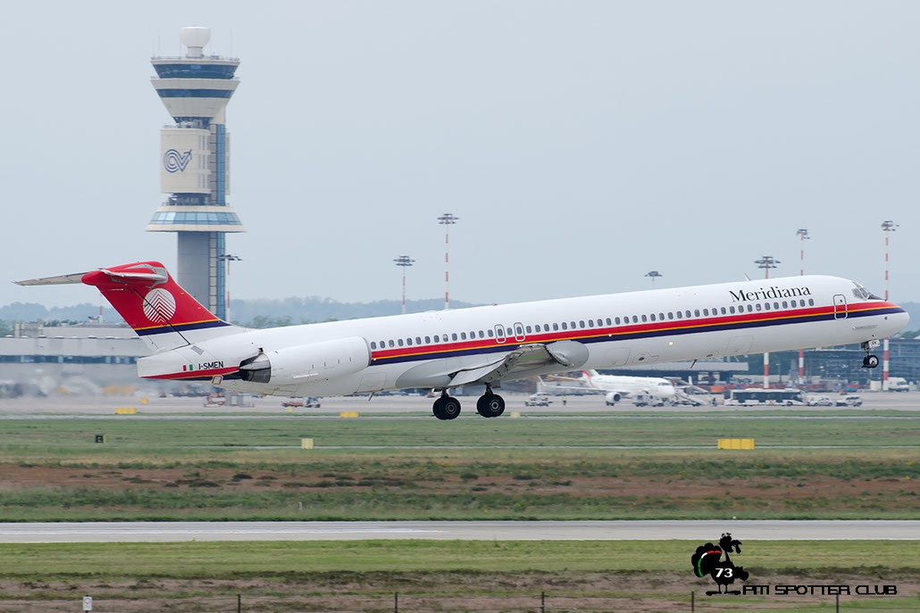 I-SMEN MD-83 53013/1738 Meridiana @ Milano Malpensa Airport 18.05.2016 © Piti Spotter Club Verona