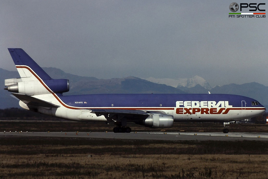 N314FE DC-10-30F 48312/442 FedEx Express - Federal Express © Piti Spotter Club Verona