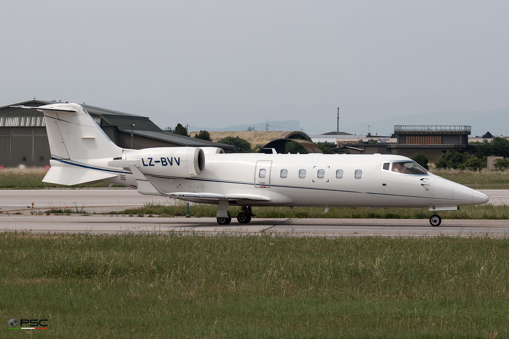 LZ-BVV Learjet 60 60-203 Air Volta Ltd. @ Aeroporto di Verona - 2016 © Piti Spotter Club Verona (18.05.2016)
