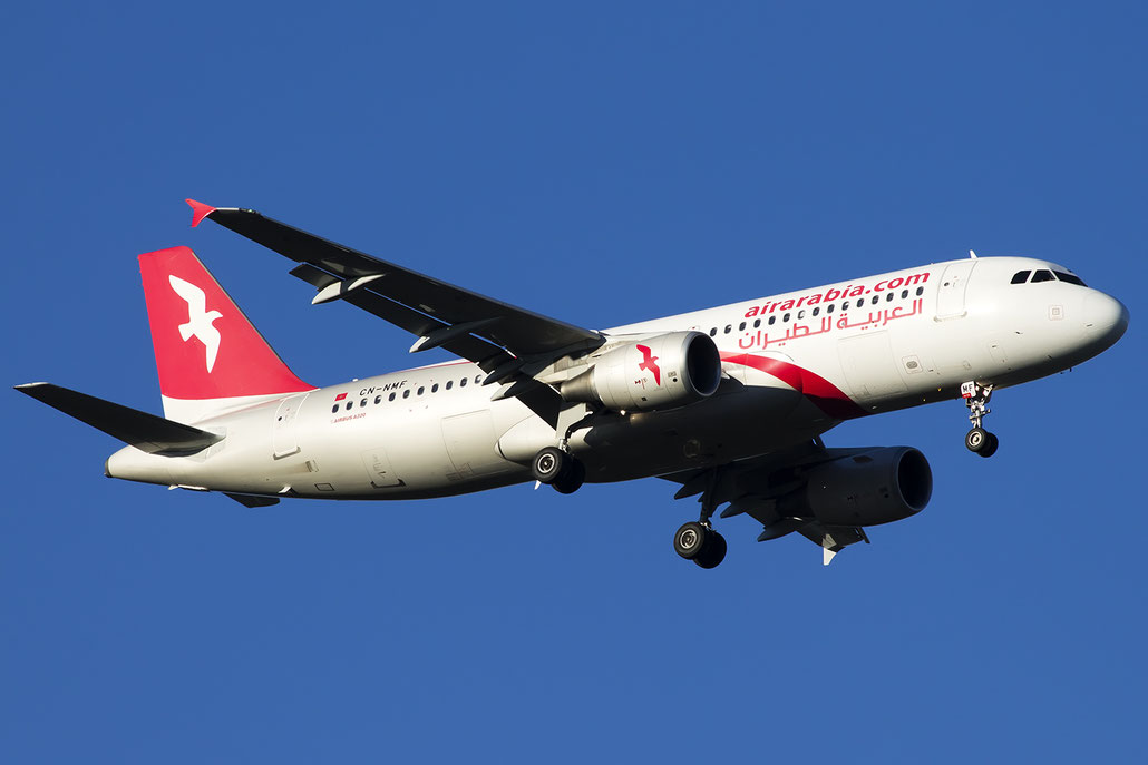 CN-NMF A320-214 4539 Air Arabia Maroc @ Basel Airport 09.2015 © Piti Spotter Club Verona