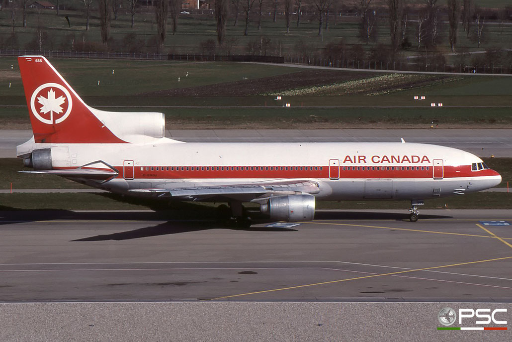 C-GAGJ L-1011-500 193H-1216 Air Canada © 2018 courtesy of Marco Ceschi - Piti Spotter Club Verona