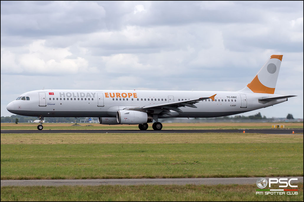 TC-OBZ  A321-231  811  Onur Air @ Amsterdam 2019 © Piti Spotter Club Verona 