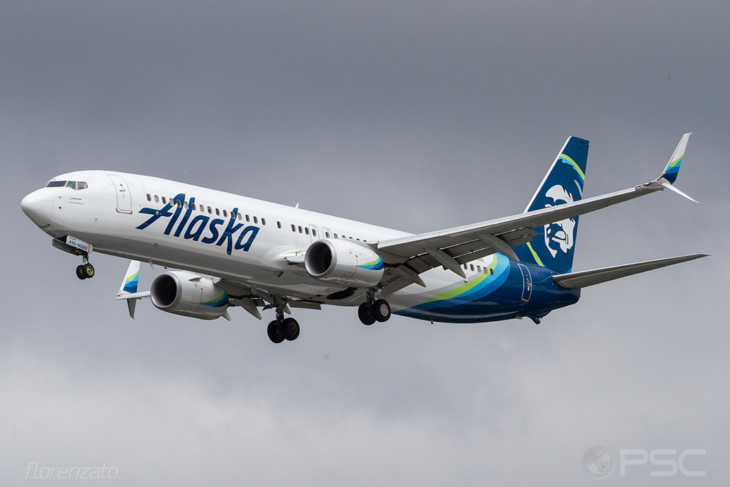 N495AS B737-990ER 41728/5787 Alaska Airlines @ Seattle Tacoma  05.2018 © Piti Spotter Club Verona