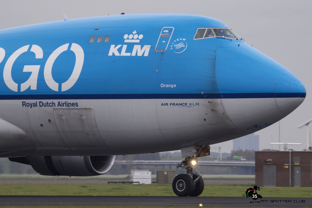 PH-CKC B747-406ERF 33696/1341 KLM Royal Dutch Airlines @ Amsterdam Airport - 24.10.2015  © Piti Spotter Club Verona