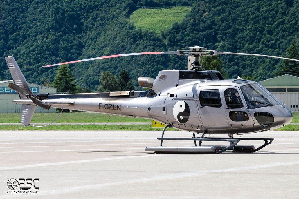 F-GZEN Private Eurocopter AS 350B-3 Ecureuil @ Aeroporto di Bolzano © Piti Spotter Club Verona