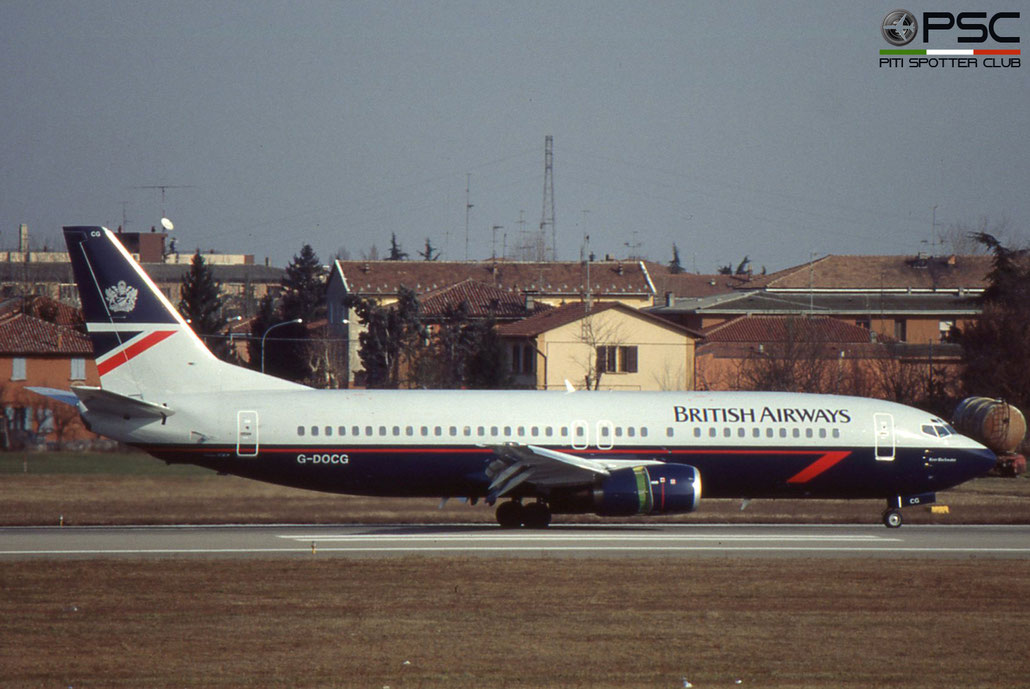 G-DOCG B737-436 25408/2183 British Airways © 2018 courtesy of Marco Ceschi - Piti Spotter Club Verona