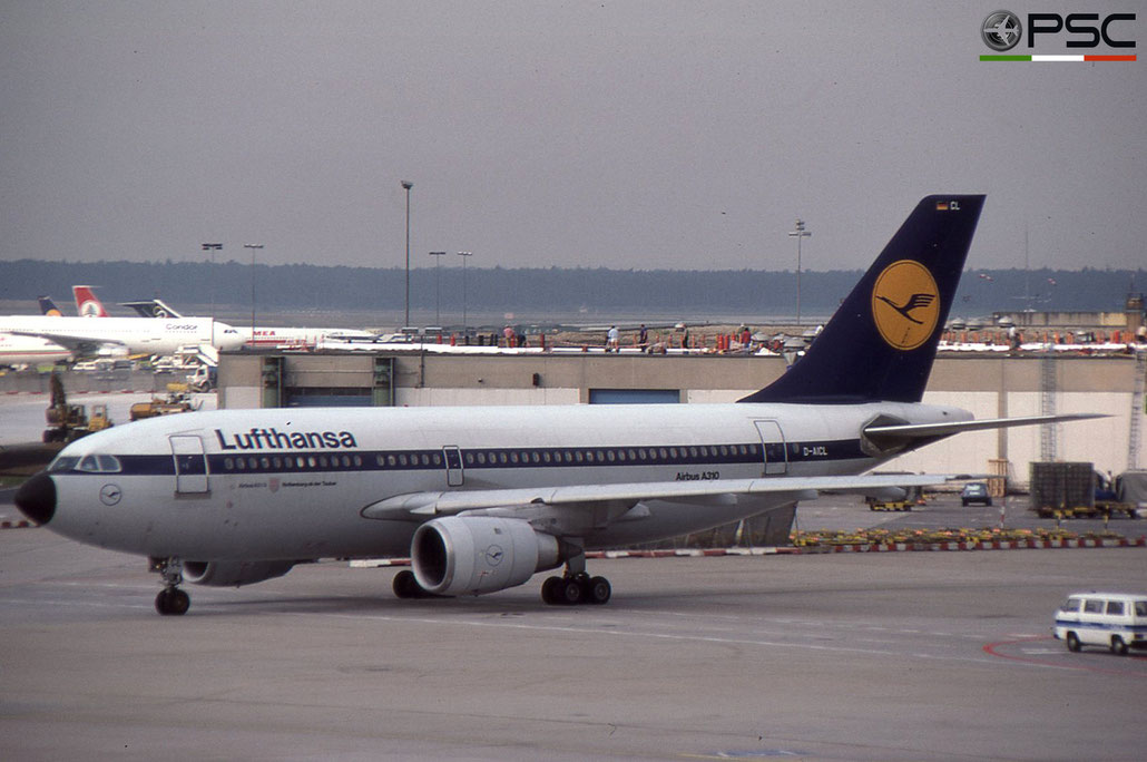 D-AICL A310-203 273 Lufthansa © 2018 courtesy of Marco Ceschi - Piti Spotter Club Verona