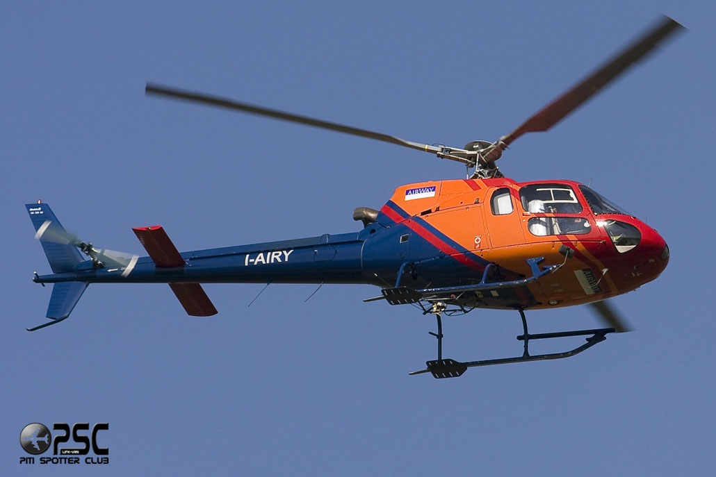 Airway - Aérospatiale AS 350B2 Ecureuil - I-AIRY @ Aeroporto di Verona © Piti Spotter Club Verona