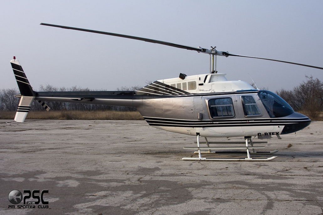 G-BTFX - Bell 206B Jetranger @ Aeroporto Verona Boscomantico © Piti Spotter Club Verona