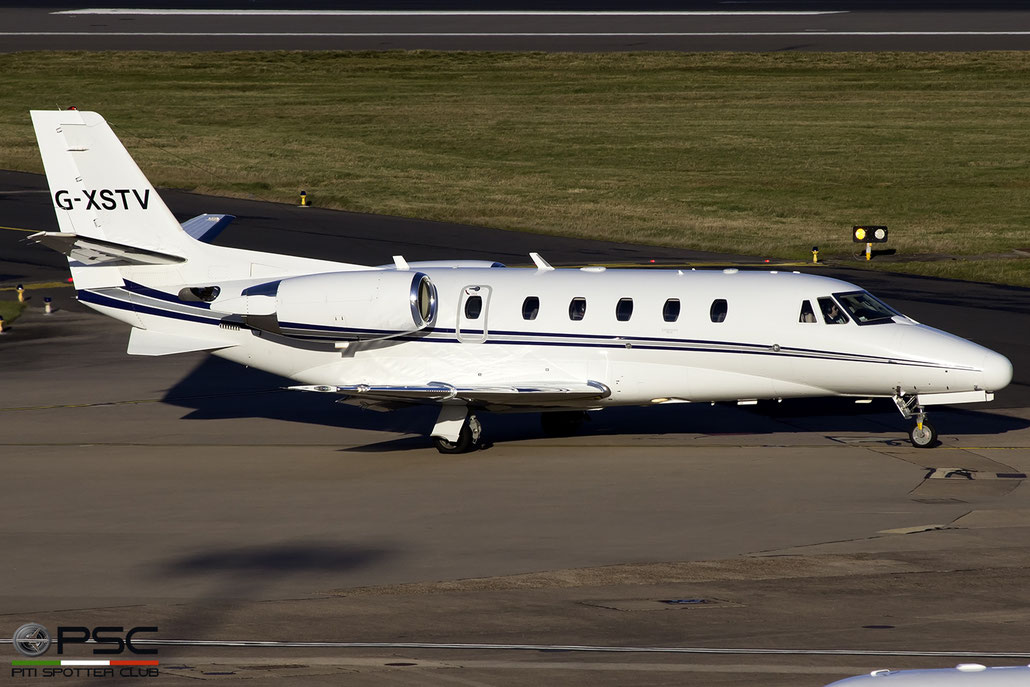 G-XSTV Ce560XLS 560-5788 Arena Aviation Ltd. @ Birmingham Airport 11.2017 © Piti Spotter Club Verona