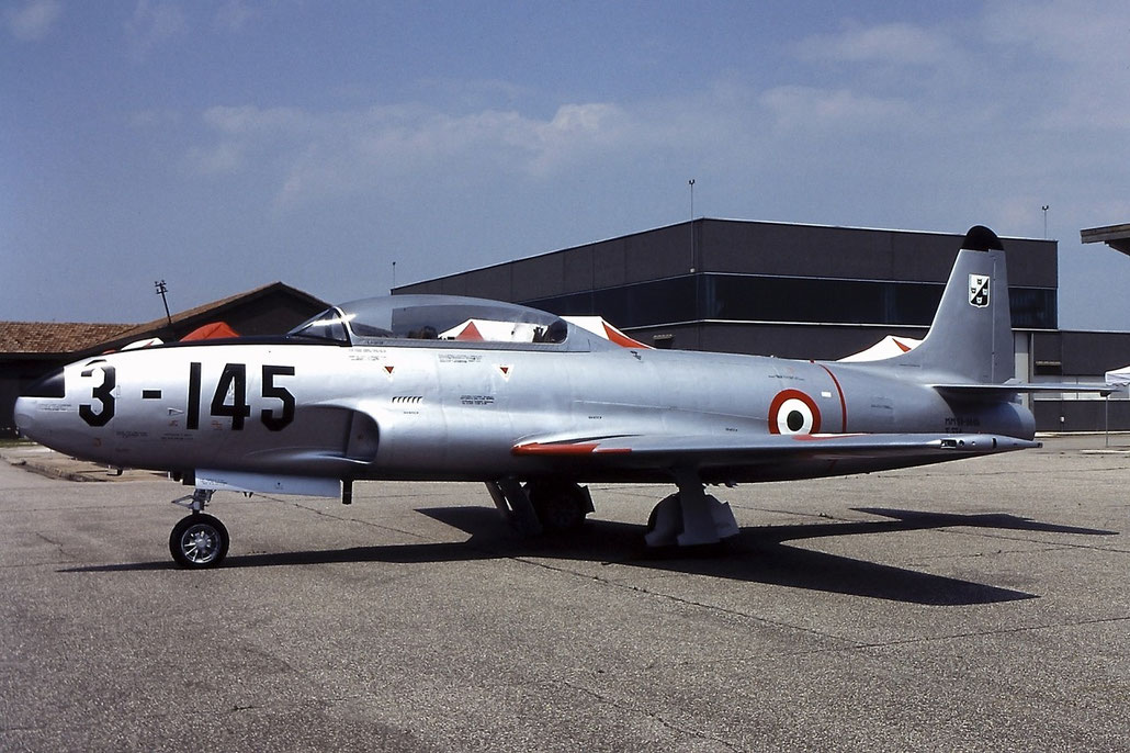 MM51-9145  3-145  T-33A-1-LO  580-6929  Villafranca  @ Aeroporto di Verona   © Piti Spotter Club Verona