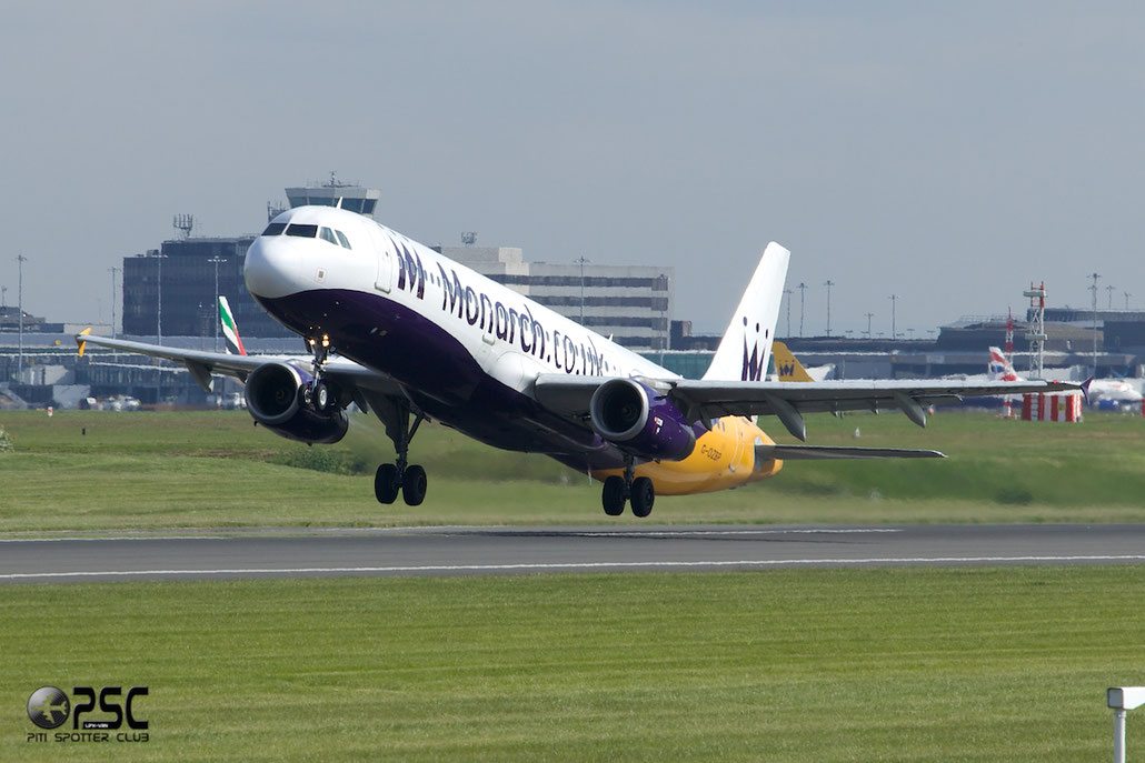 G-OZBP A321-231 1433 Monarch Airlines @ Manchester Airport 13.05.2014 © Piti Spotter Club Verona