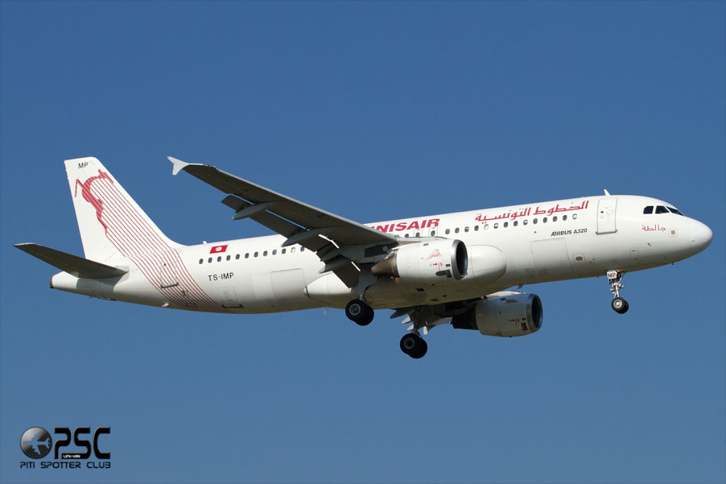 TS-IMP A320-211 1700 Tunis Air @ Aeroporto di Verona © Piti Spotter Club Verona
