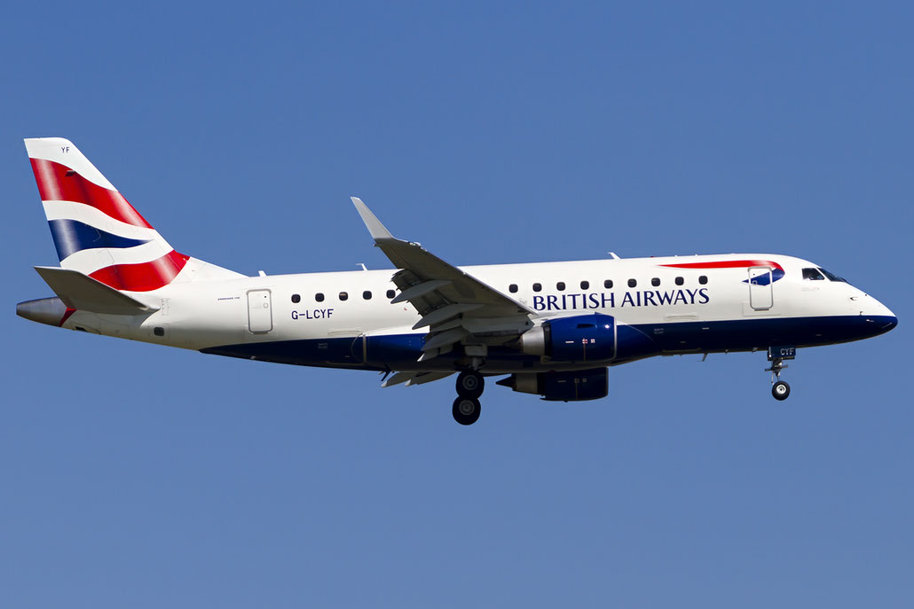 G-LCYF ERJ170STD 17000298 BA CityFlyer @ Venezia Airport 18.06.2016  © Piti Spotter Club Verona