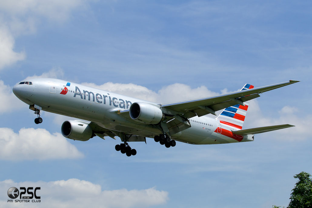 N776AN B777-223ER 29582/215 American Airlines @ London Heathrow Airport 16.02.2014 © Piti Spotter Club Verona