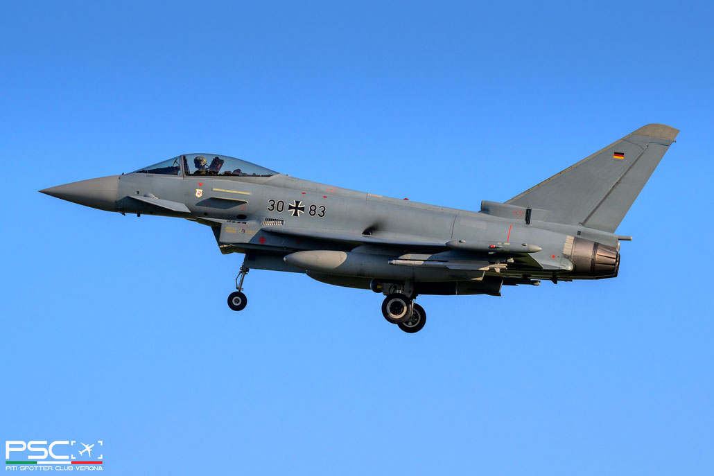 30+83  EF2000 GS063 TLG71 @ Leeuwarden Air Base 04 2025 © Piti Spotter Club Verona
