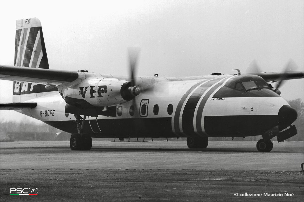 G-BDFE Handley Page HPR-7 Herald 206 167  Dart Mk532-9  British Air Ferries  1962  © collezione Maurizio Noè p.g.c. - Piti Spotter Club Verona