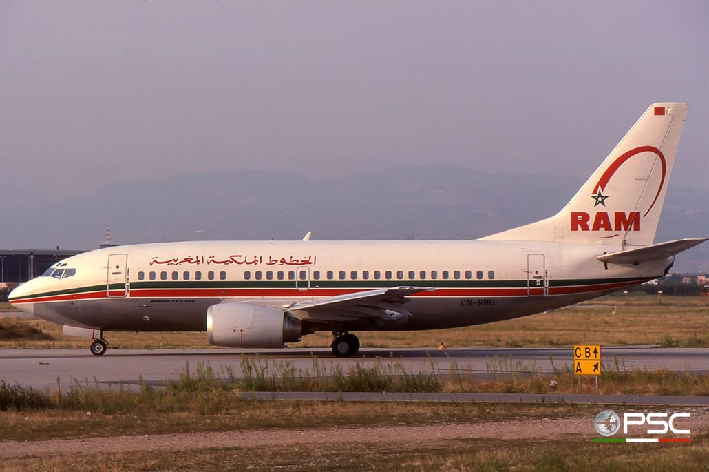 CN-RMU B737-53A 24922/1964 Royal Air Maroc © 2017 courtesy of Marco Ceschi - Piti Spotter Club Verona
