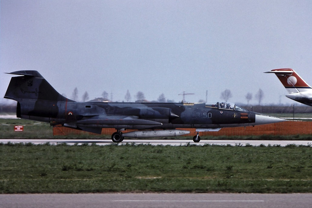 Gli F-104 del Terzo Stormo: 3-50 -  @ Aeroporto di Verona   © Piti Spotter Club Verona
