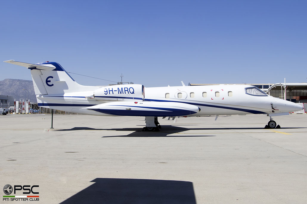 9H-MRQ  Learjet 35A  35A-429  Agrevia Holdings Ltd.  @ Athens 09.2019 © Piti Spotter Club Verona