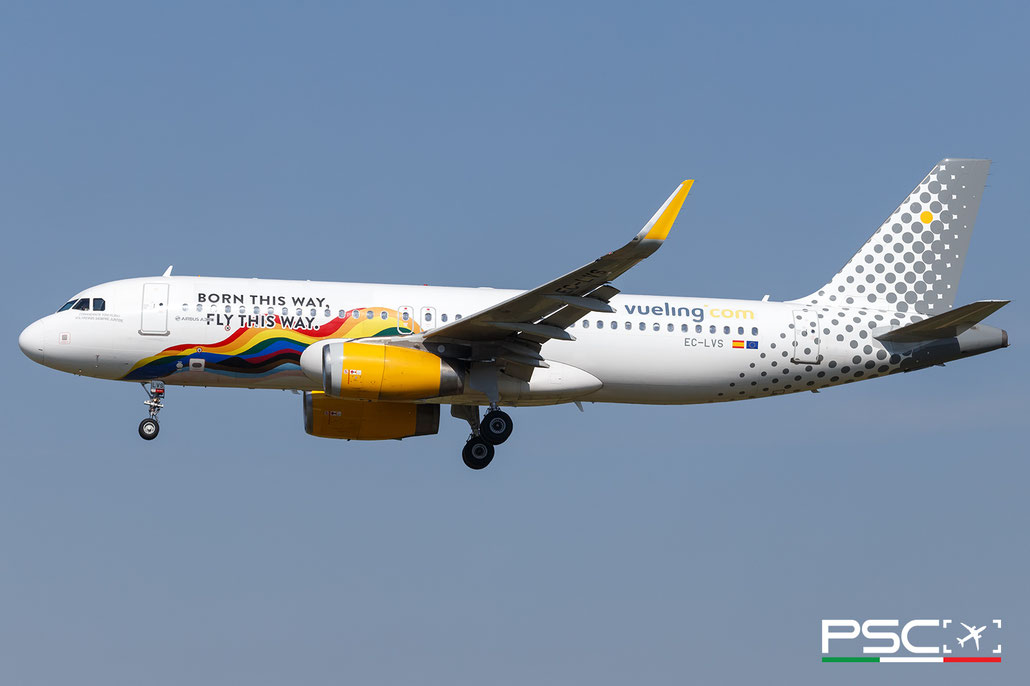 EC-LVS Airbus A320-232 sl 5599  V2527-A5  Vueling 2013 @ Barcellona BCN 09 2025 © Piti Spotter Club Verona