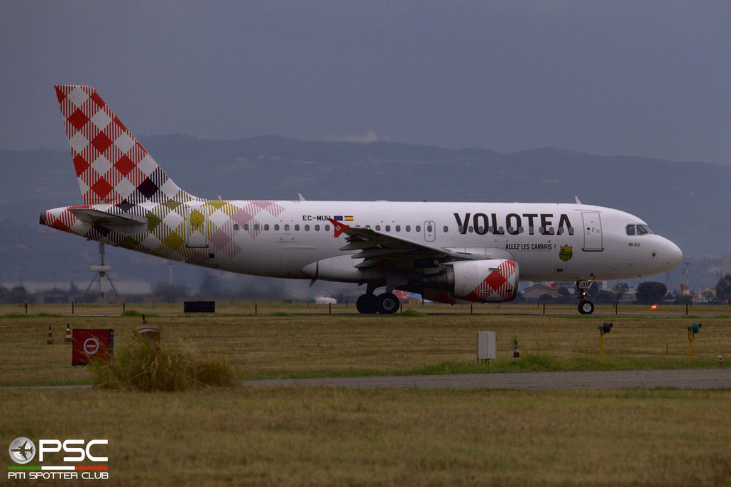 EC-MUU A319-111 2253 Volotea Air @ Aeroporto di Verona 25.08.2018  © Piti Spotter Club Verona