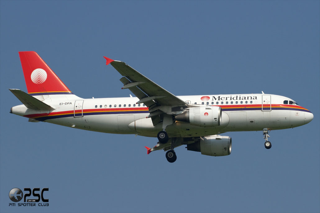 EI-DFA  A319-112  1305  Meridiana  @ Aeroporto di Verona © Piti Spotter Club Verona 