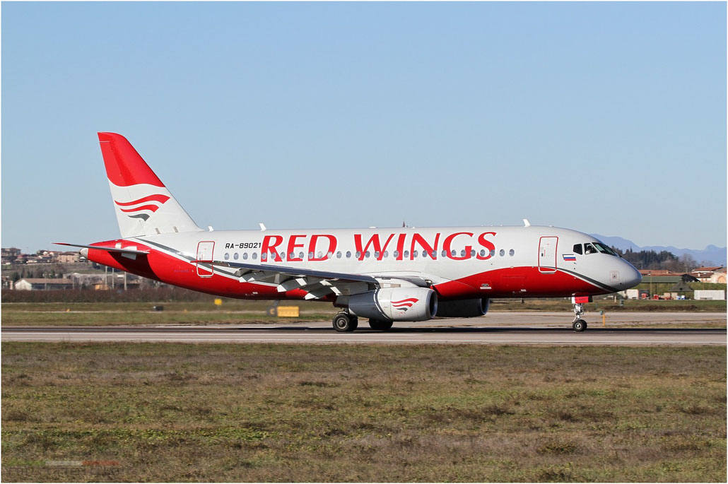 95021 RRJ-95B RA-89021 Red Wings @ Aeroporto di Verona - 2016 © Piti Spotter Club Verona
