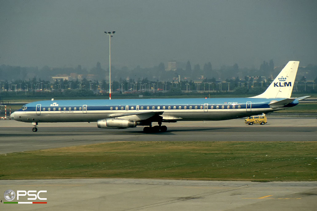 PH-DEE DC-8-63 46019/411 KLM Royal Dutch Airlines © 2017 courtesy of Marco Ceschi - Piti Spotter Club Verona