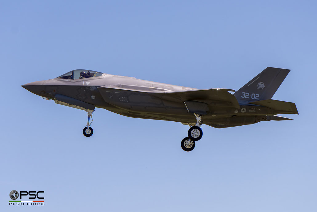 AL-2: F-35A MM7333, 32-02 © Piti Spotter Club Verona