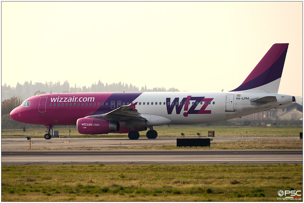 HA-LPM A320-232 3177 Wizz Air @ Aeroporto di Verona © Piti Spotter Club Verona