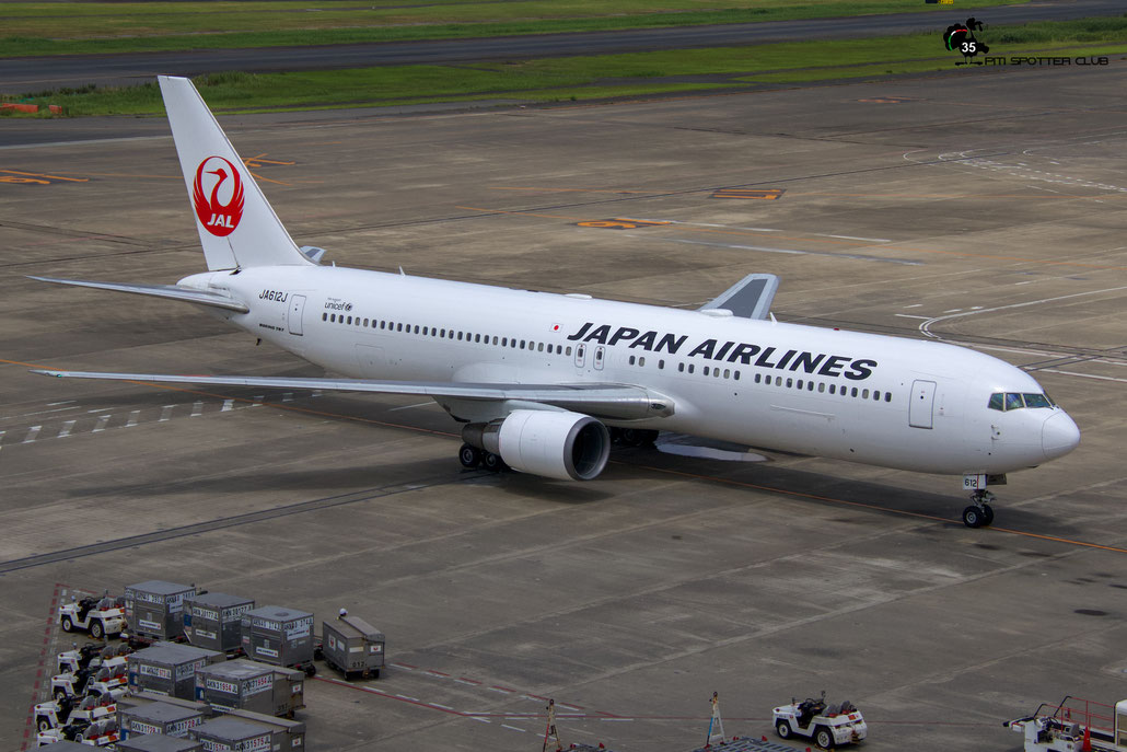 JA612J B767-346ER 33848/929 Japan Airlines International @ Tokyo Haneda 07.2023 © Piti Spotter Club Verona