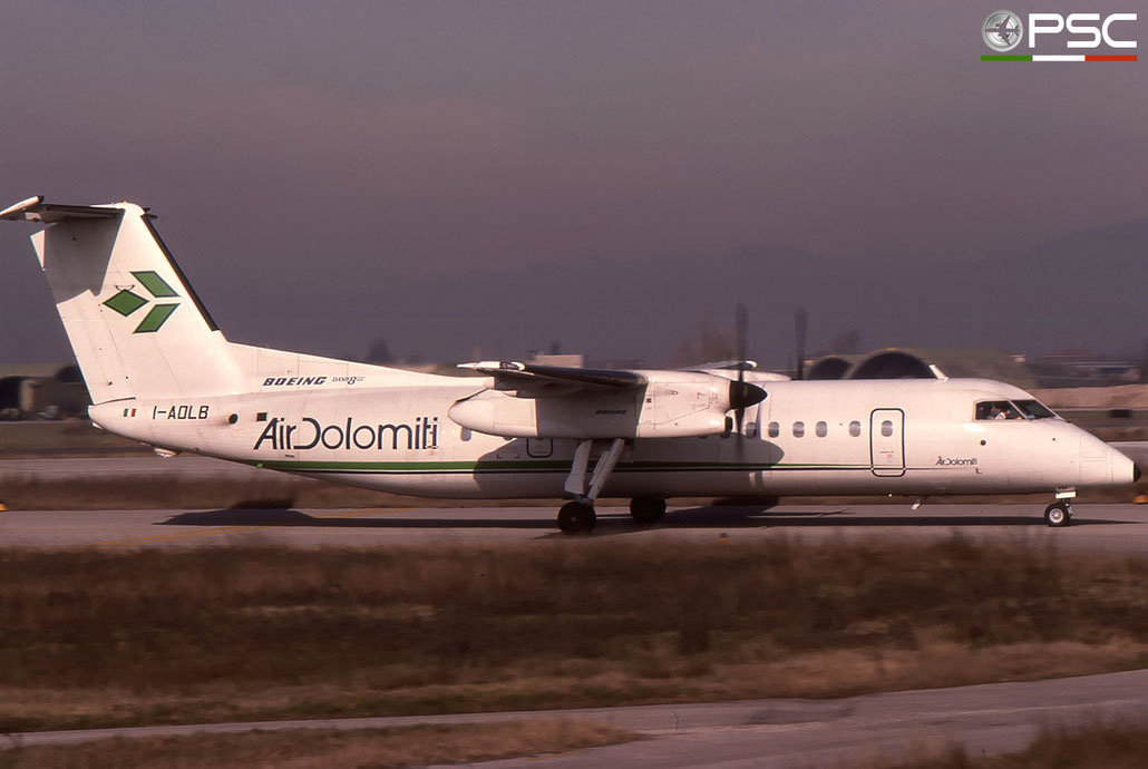 I-ADLB DHC-8-314B 221 Air Dolomiti © 2018 courtesy of Marco Ceschi - Piti Spotter Club Verona