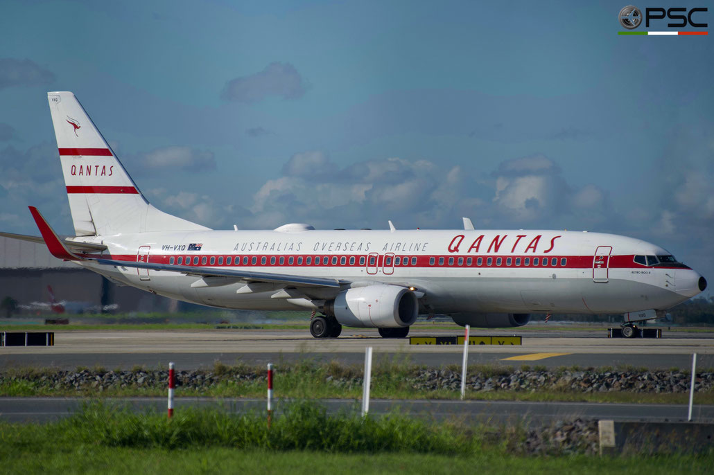 VH-VXQ B737-838 33723/1335 QANTAS @ Brisbane Airport - 12/2023 - per gentile concessione di Maurizio Martinelli  ©  Piti Spotter Club Verona