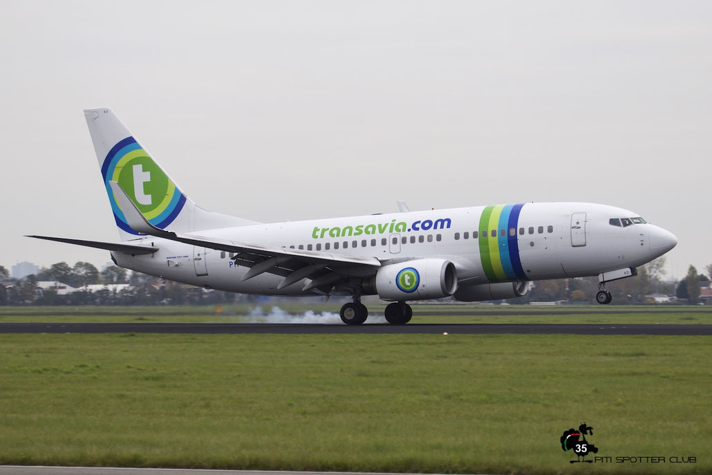 PH-XRD B737-7K2 30659/1329 Transavia Airlines @ Amsterdam Airport 24.10.2015  © Piti Spotter Club Verona