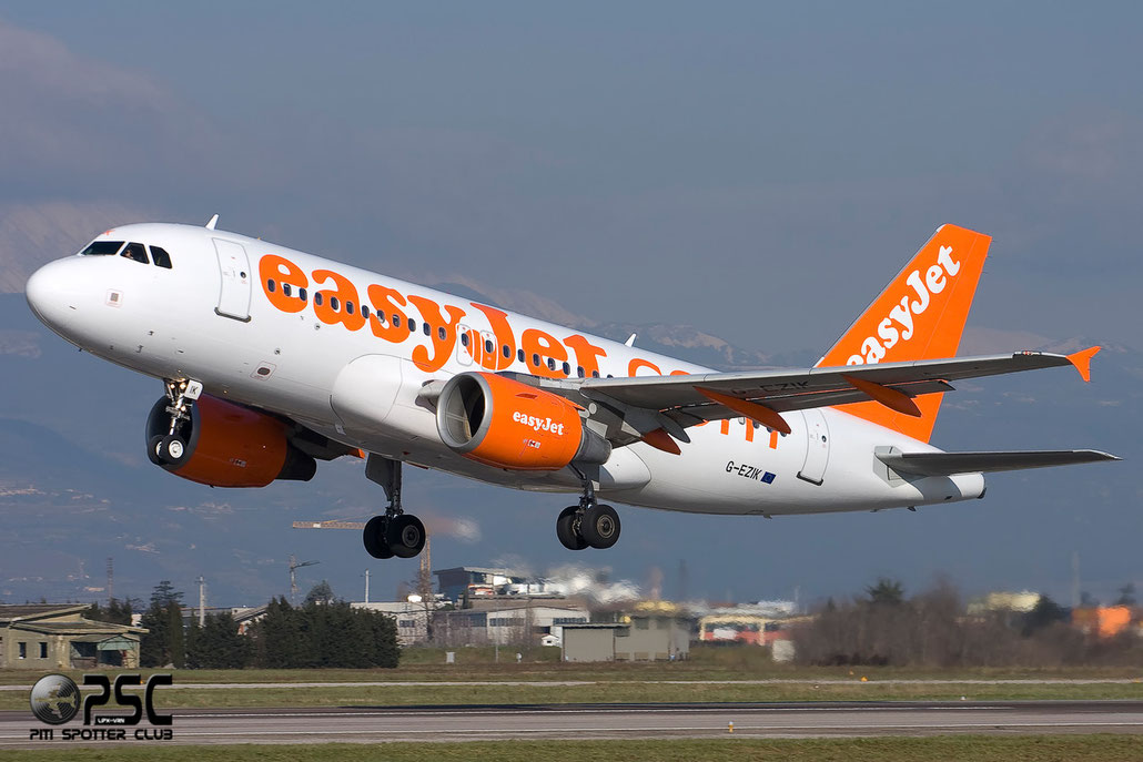 Airbus A319 - MSN 2481 - G-EZIK @ Aeroporto di Verona © Piti Spotter Club Verona