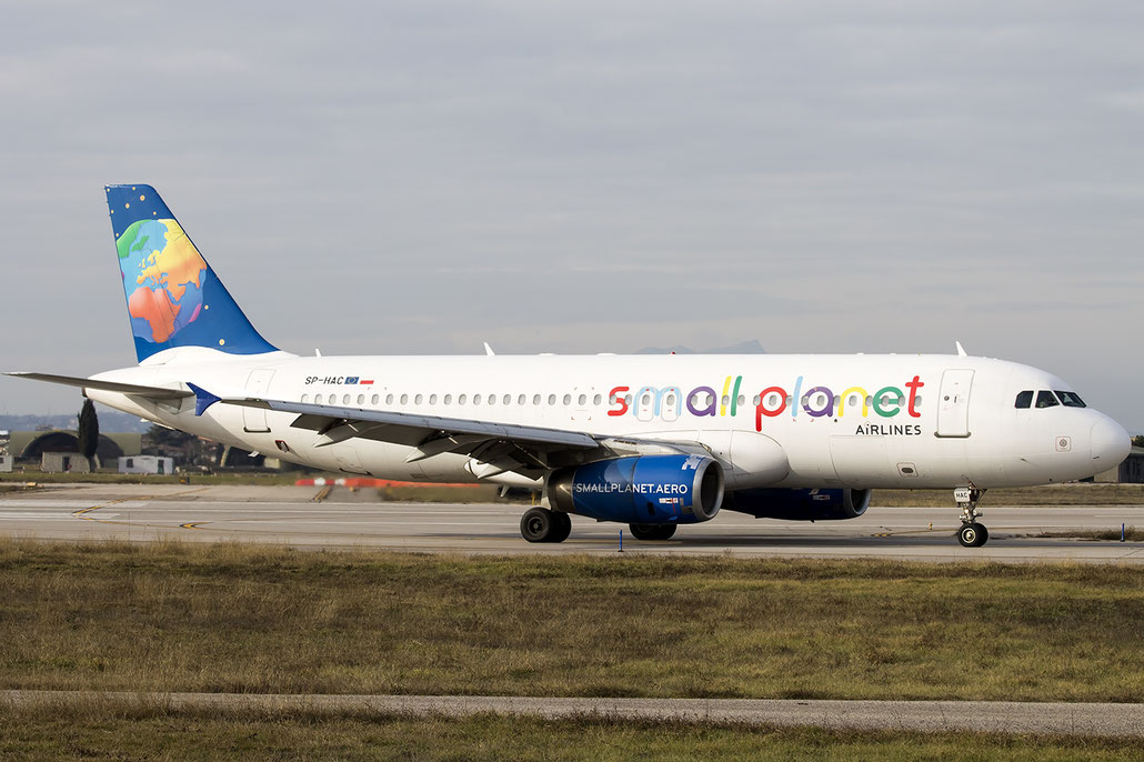 SP-HAC A320-233 739 Small Planet Airlines Poland @ Aeroporto di Verona © Piti Spotter Club Verona