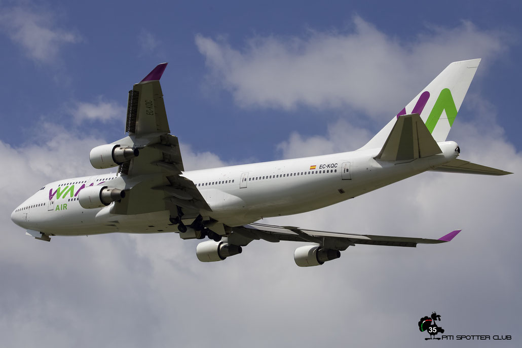 EC-KQC B747-412 26549/1030 Wamos Air  @ Aeroporto di Verona 25.05.2017  © Piti Spotter Club Verona