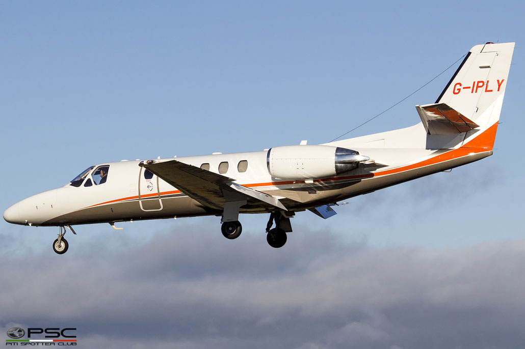 G-IPLY Ce550 Bravo 550-0927 International Plywood (Aviation) Ltd. @ Gloucestershire Airport 2017 © Piti Spotter Club Verona