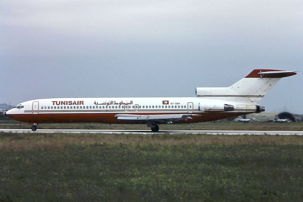 OY-SBH B727-2B7 22164/1743 Tunis Air @ Aeroporto di Verona © Piti Spotter Club Verona